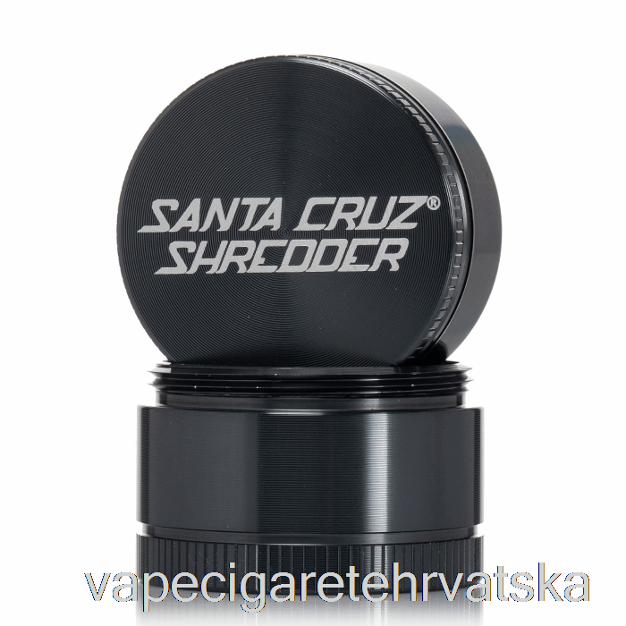 Vape Hrvatska Santa Cruz Shredder 1.6inch Mali 3-dijelni Mlin Sivi (40mm)
